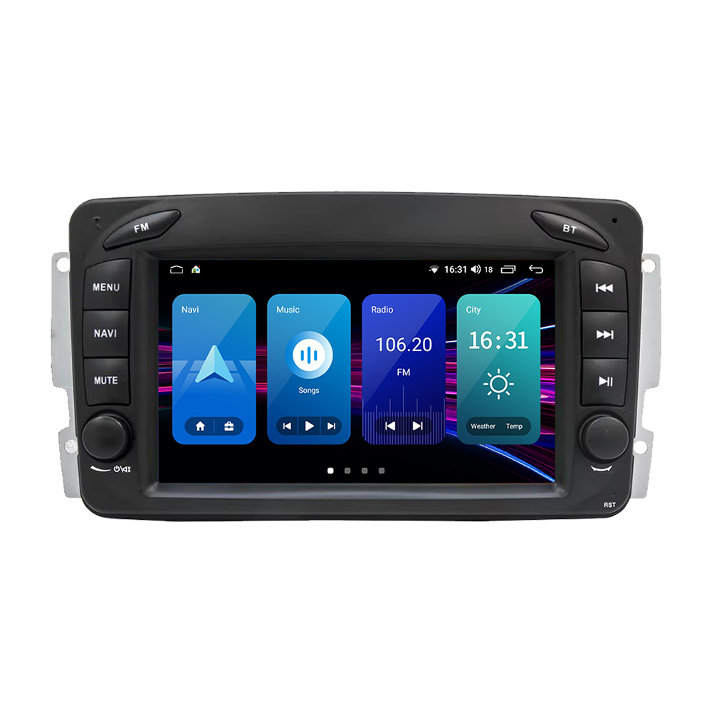Штатная магнитола Torssen Mercedes C-class W203/W209 NF7 Carplay 7''
