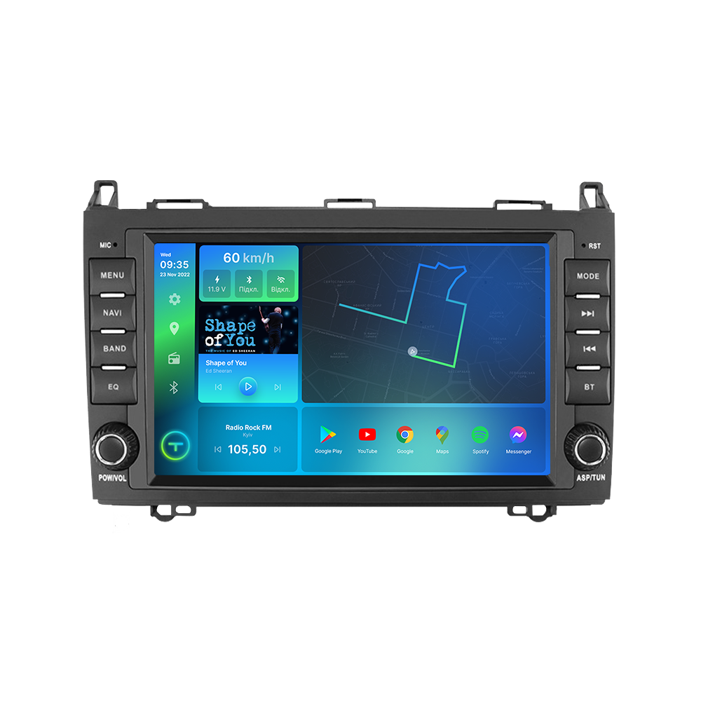 Штатная магнитола Torssen Mercedes B200/Vito/Sprinter/Crafter F7432 4G Carplay DSP
