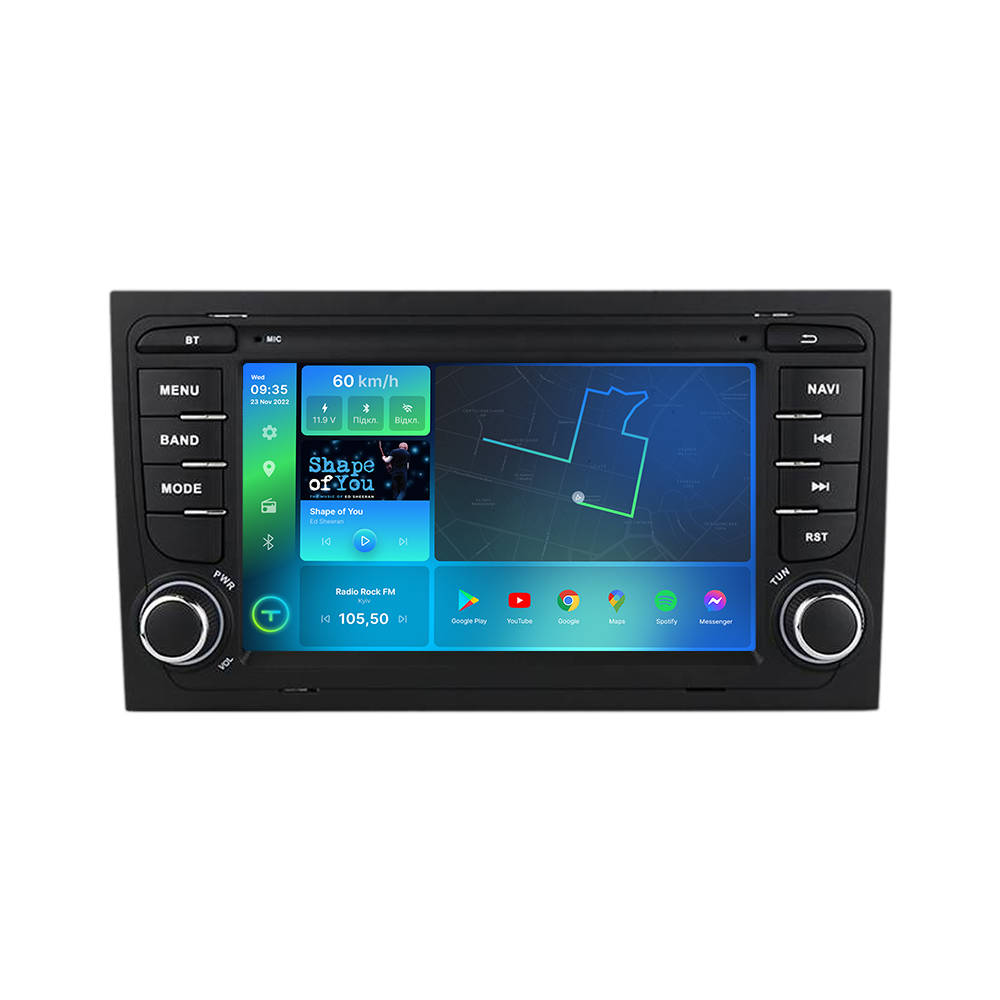 Штатная магнитола Torssen Audi A4 2000-2008/Seat Exeo F7432 4G Carplay DSP