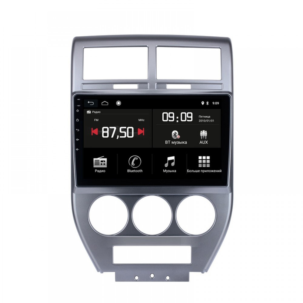 Штатная магнитола Torssen Jeep Compass 07-10 F10332 4G Carplay DSP