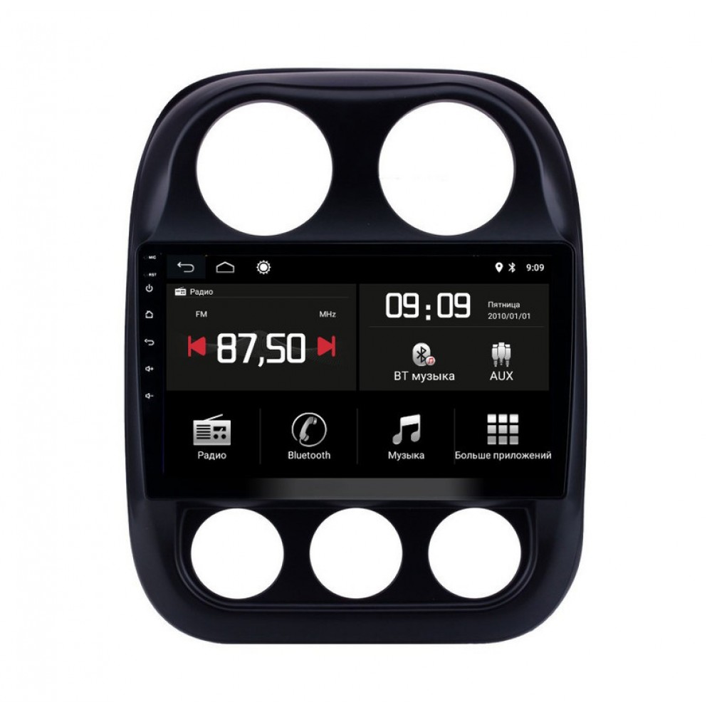 Штатная магнитола Torssen Jeep Compas/Patriot 10-16 F10332 4G Carplay