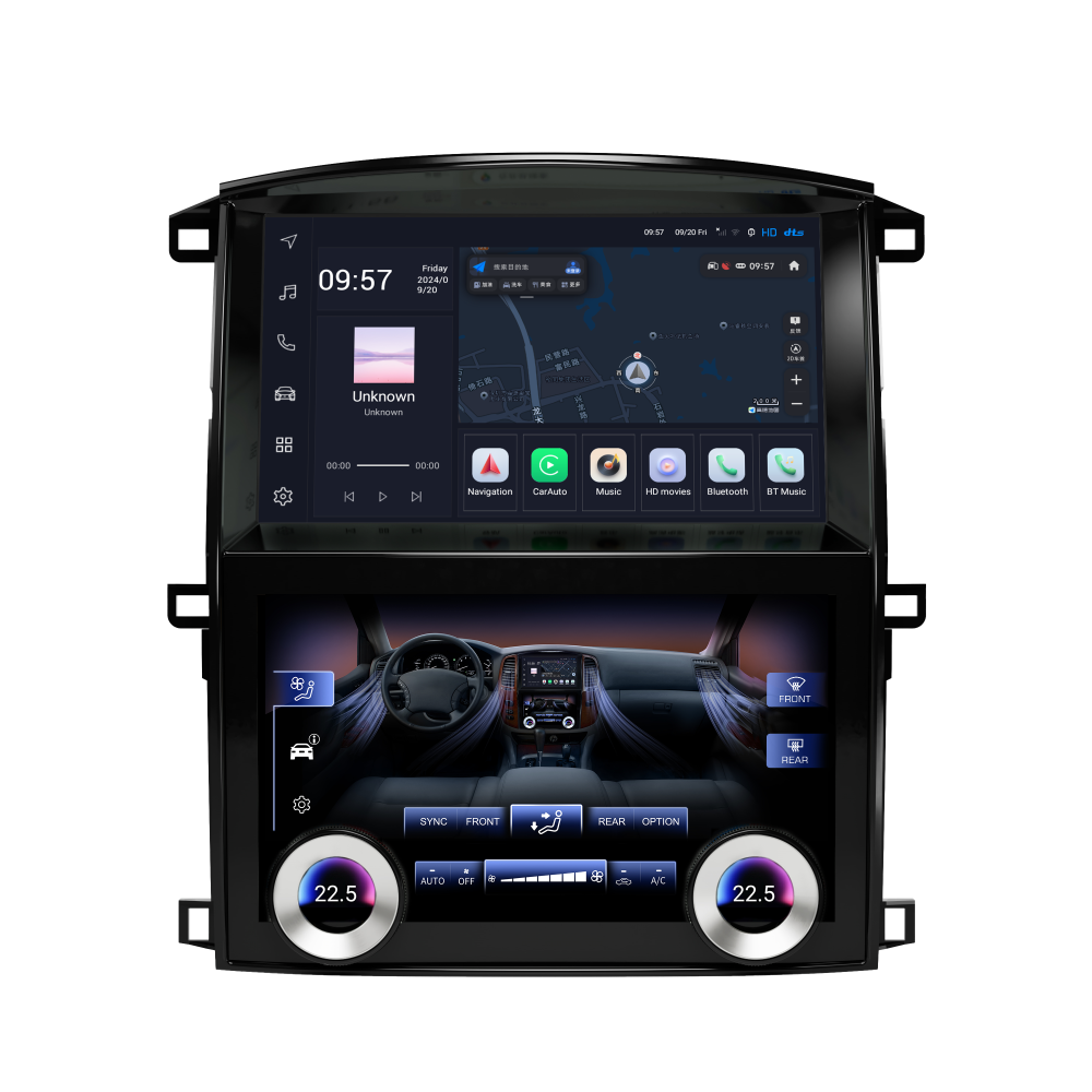 Штатная магнитола Torssen Toyota LC100 03-07 DF108CL/360 4G Carplay