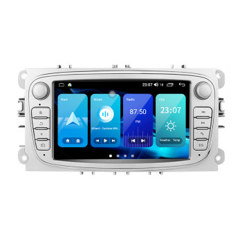Штатная магнитола Torssen NF72 Ford Focus 2/Mondeo/S-Max/Fiesta/Fusion 2/32 Carplay 2007-2011 silver Штатная магнитола Torssen NF72 Ford Focus 2/Mondeo/S-Max/Fiesta/Fusion 2/32 Carplay 2007-2011 silver