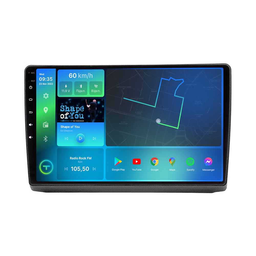 Штатная магнитола Torssen Renault Trafic, Opel Vivaro, Nissan Primastar 06-10 F10332 4G Carplay DSP