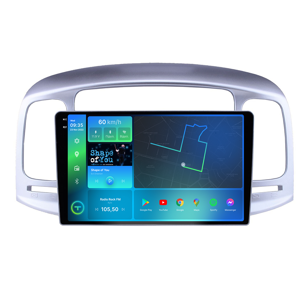 Штатная магнитола Torssen 2K Hyundai Accent 2006-2011 F9332 4G Carplay DSP