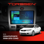 Штатна магнітола Torssen 2K Kia Cerato/Forte 08-13 F9332 4G Carplay DSP conditioner