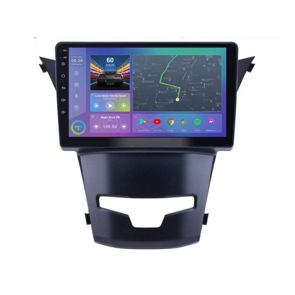 Штатная магнитола Torssen SsangYong Korando 3/Action 2 13-17 F9332 4G Carplay DSP