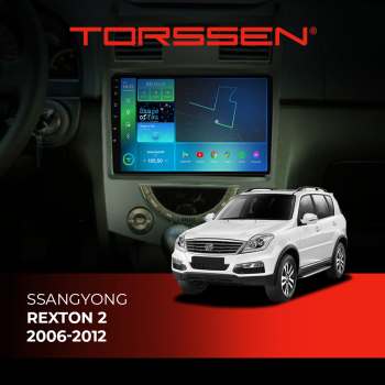 Штатная магнитола Torssen SsangYong Rexton 2 06-12 F9332 4G Carplay DSP