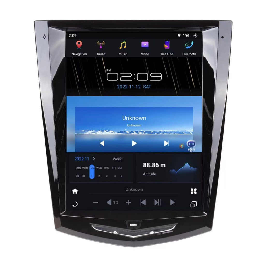 Штатная магнитола Torssen Tesla style Cadillac ATS / CTS / XTS / Escalade 9.7'' 4G DSP 4/64