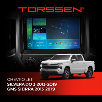 Штатная магнитола Torssen 2K Chevrolet Silverado 3 13-19 GMC Sierra 13-19 F9464 4G Carplay DSP