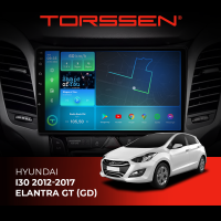 Штатная магнитола Torssen Hyundai I30 12-17/Elantra GT (GD) F9432 4G Carplay DSP