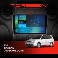 Штатная магнитола Torssen Kia Carens 2006-2012 cond FL9 4+64Gb 4G Carplay DSP