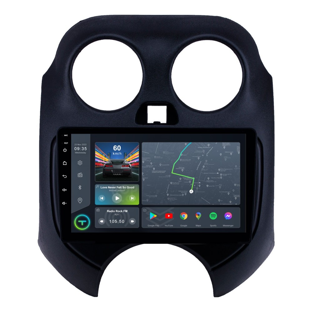 Штатная магнитола Torssen Nissan Micra/March 2010+, Renault Pulse 2011+ F98256 4G Carplay DSP
