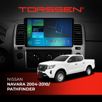 Штатная магнитола Torssen Nissan Navara 04-10/Pathfinder FL9 4+64Gb 4G Carplay DSP Штатная магнитола Torssen Nissan Navara 04-10/Pathfinder FL9 4+64Gb 4G Carplay DSP
