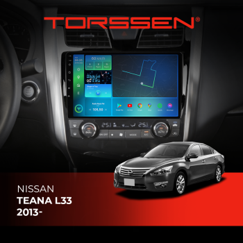 Штатная магнитола Torssen Nissan Teana L33 2013- F108256 4G Carplay