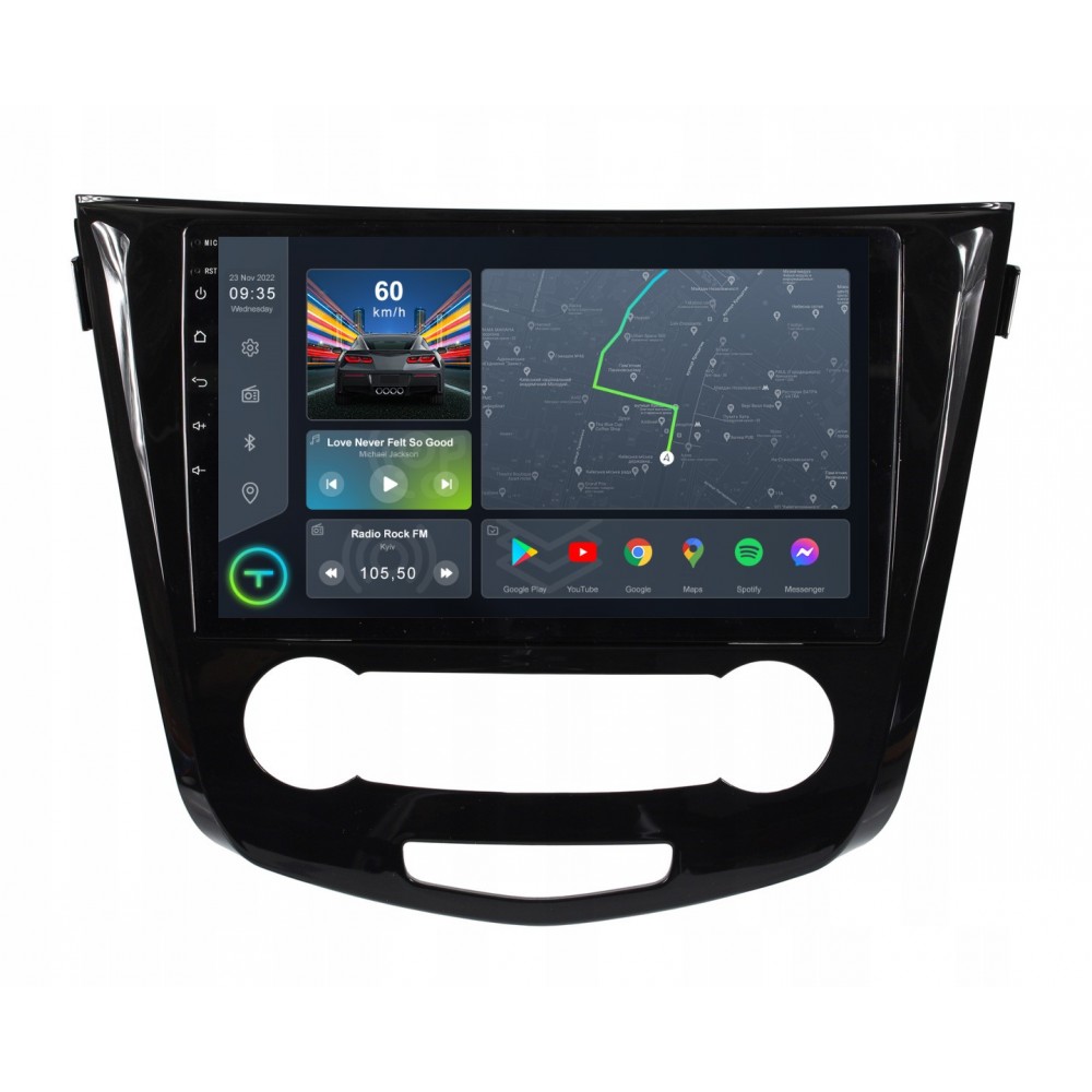 Штатная магнитола Torssen Nissan Xtrail/Qashqai 2013+ F108256 4G Carplay