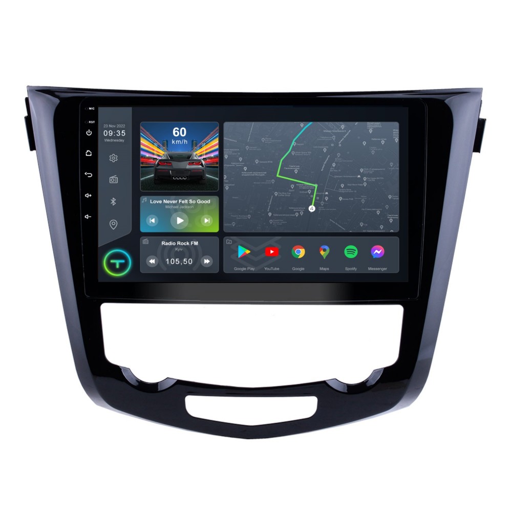 Штатная магнитола Torssen Nissan Xtrail/Qashqai 2013+ climate F108256 4G Carplay