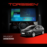 Штатная магнитола Torssen Peugeot 3008/5008 F98256 4G Carplay