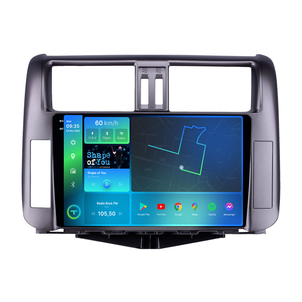 Штатная магнитола Torssen 2K Toyota Prado 150 2009-2013 FL9 4+64Gb 4G Carplay DSP