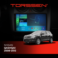 Штатная магнитола Torssen 2K Nissan Qashqai 08-12 FL9 4+64Gb 4G Carplay DSP