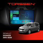 Штатная магнитола Torssen 2K Renault Dokker 2012-2020 F96128 4G Carplay DSP