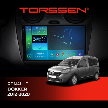 Штатная магнитола Torssen 2K Renault Dokker 2012-2020 F9464 4G Carplay DSP Штатная магнитола Torssen 2K Renault Dokker 2012-2020 F9464 4G Carplay DSP