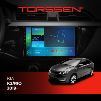 Штатная магнитола Torssen Kia K2/Rio 19- NF9 Carplay