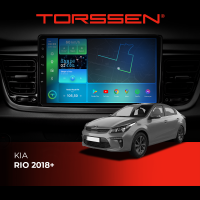 Штатная магнитола Torssen Kia Rio 18+ FL9 4+64Gb 4G Carplay DSP