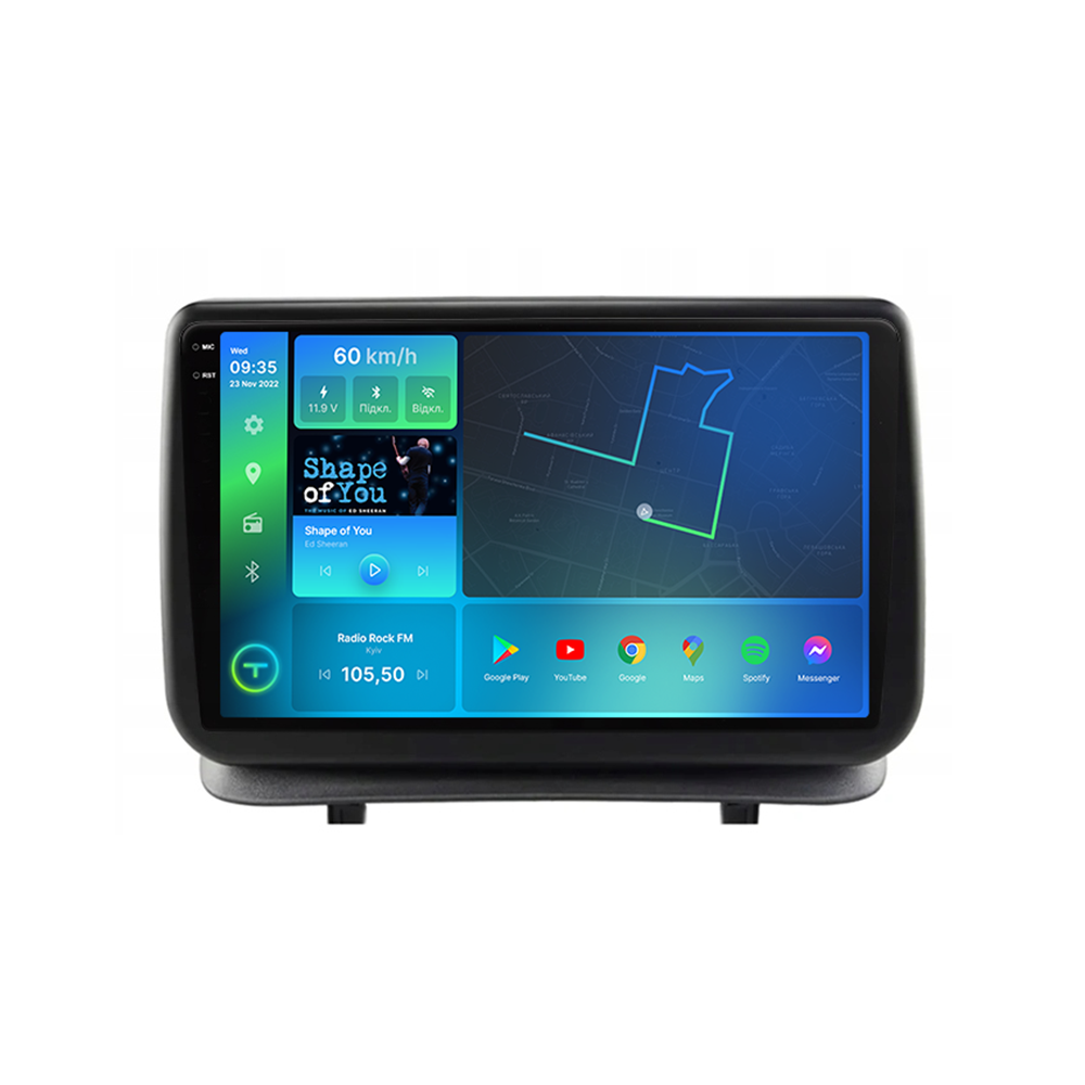 Штатная магнитола Torssen Renault Clio 05-14 F9232 4G Carplay DSP