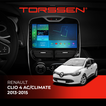 Штатная магнитола Torssen Renault Clio 4 AC/Climate 13-15 F98256 4G Carplay DSP Штатная магнитола Torssen Renault Clio 4 AC/Climate 13-15 F98256 4G Carplay DSP