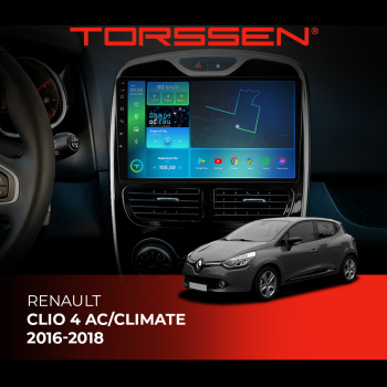 Штатная магнитола Torssen Renault Clio 4 AC/Climate 16-18 F98256 4G Carplay DSP Штатная магнитола Torssen Renault Clio 4 AC/Climate 16-18 F98256 4G Carplay DSP