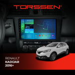 Штатная магнитола Torssen Renault Kadijar 16+ F98256 4G Carplay