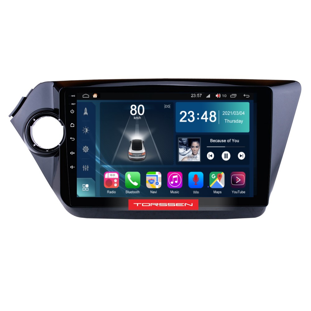 Штатная магнитола Torssen Kia K2/Rio 17-18 FL9 4+64Gb 4G Carplay DSP
