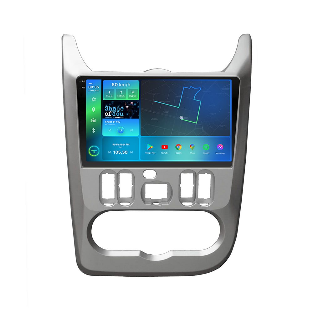 Штатная магнитола Torssen Renault Sandero/Duster 07-09 F98256 4G Carplay