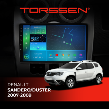 Штатная магнитола Torssen Renault Sandero/Duster 07-09 F98256 4G Carplay Штатная магнитола Torssen Renault Sandero/Duster 07-09 F98256 4G Carplay