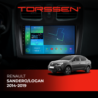 Штатная магнитола Torssen Renault Sandero/Logan 14-19 FL9 4+64Gb 4G Carplay DSP