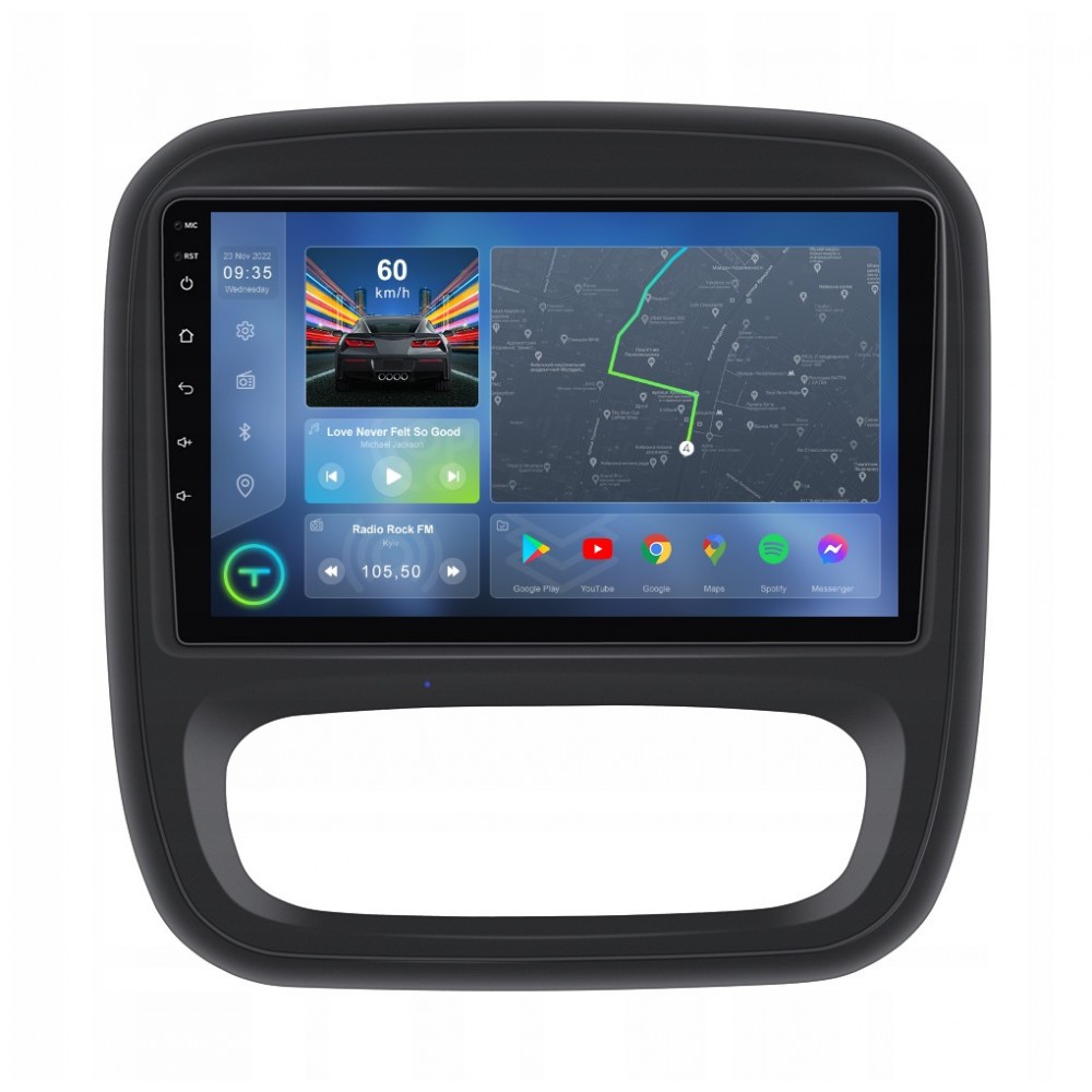 Штатная магнитола Torssen Renault Trafic 2014+ FL9 4+64Gb 4G Carplay DSP