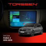 Штатная магнитола Torssen Skoda Fabia 2 2015-2019 NF9 Carplay