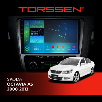 Штатная магнитола Torssen Skoda Octavia A5 08-13 F9432 4G Carplay DSP Штатная магнитола Torssen Skoda Octavia A5 08-13 F9432 4G Carplay DSP
