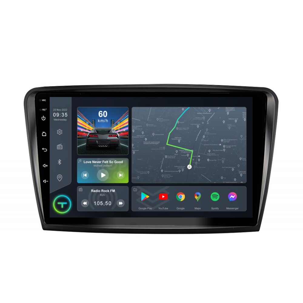 Штатная магнитола Torssen Skoda Superb 16+ F10432 4G Carplay DSP