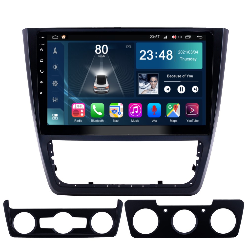 Штатная магнитола Torssen Skoda Yeti Climate F108256 4G Carplay