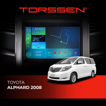 Штатная магнитола Torssen Toyota Alphard 2008 F9232 4G Carplay DSP Штатная магнитола Torssen Toyota Alphard 2008 F9232 4G Carplay DSP