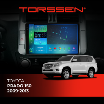 Штатная магнитола Torssen Toyota Prado 150 2009-2013 F98256 4G Carplay Штатная магнитола Torssen Toyota Prado 150 2009-2013 F98256 4G Carplay