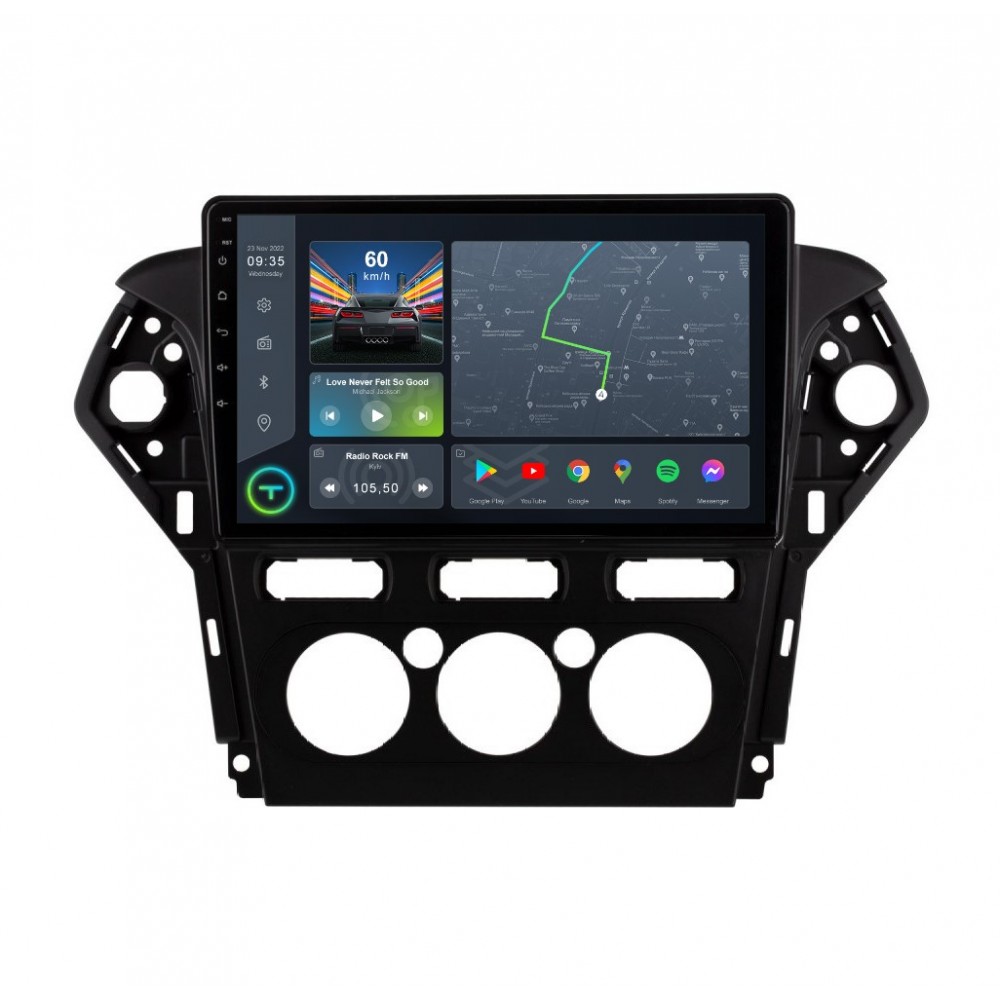 Штатная магнитола Torssen Ford Mondeo 11+13 black F98256 4G Carplay DSP