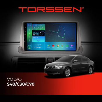 Штатная магнитола Torssen Volvo S40/C30/C70 F9232 4G Carplay DSP