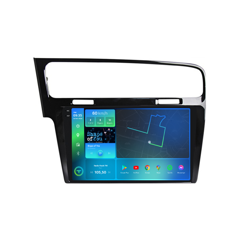 Штатная магнитола Torssen VW Golf 7 black F108256 4G Carplay