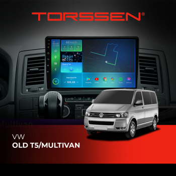 Штатная магнитола Torssen VW Old T5/Multivan F9432 4G Carplay DSP