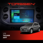 Штатная магнитола Torssen VW Tiguan -17 FL9 4+64Gb 4G Carplay DSP