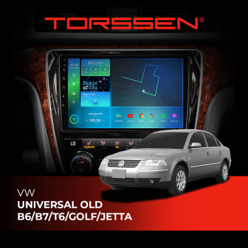 Штатная магнитола Torssen VW Universal Old B6/B7/T6/Golf/Jetta FL10 4+64Gb 4G Carplay DSP Штатная магнитола Torssen VW Universal Old B6/B7/T6/Golf/Jetta FL10 4+64Gb 4G Carplay DSP