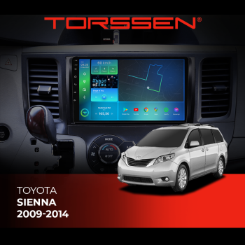 Штатная магнитола Torssen Toyota Sienna 09-14 F9232 4G Carplay DSP